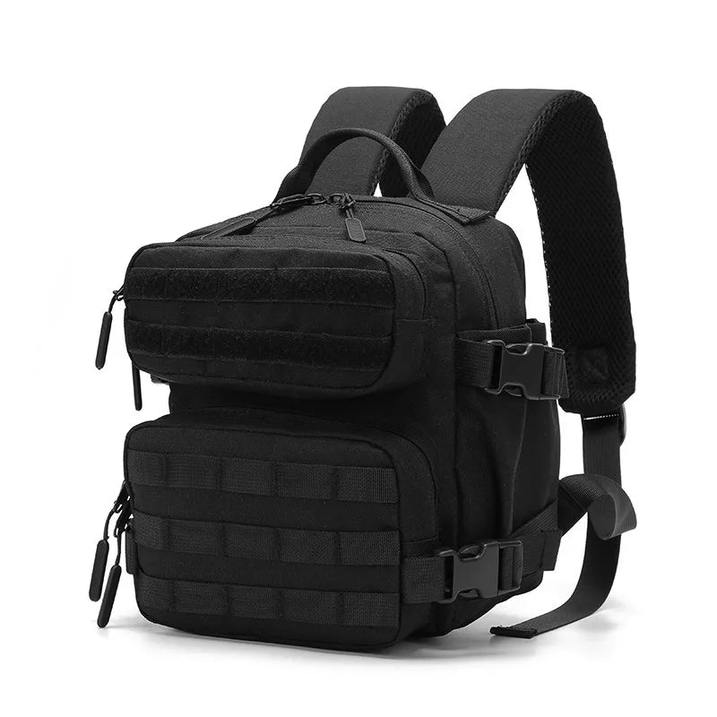 9L Sportrucksack MOLLE 3-Tage Bug Out Bag Mini Outdoor Pack für Damen Herren EDC Camping Wanderrucksack