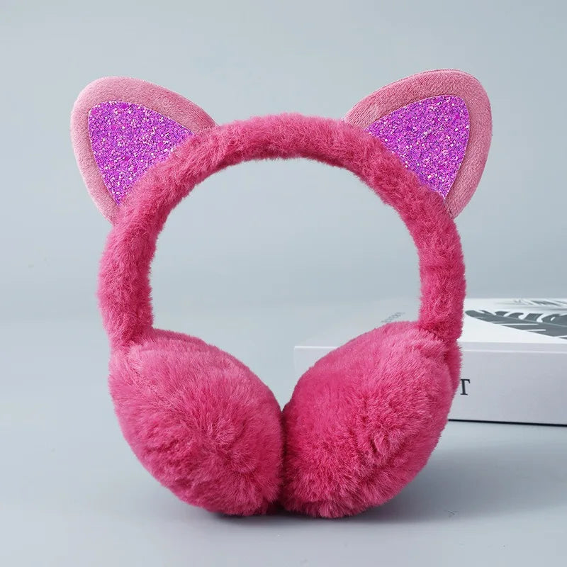 Cat Ear Plush Earmuffs