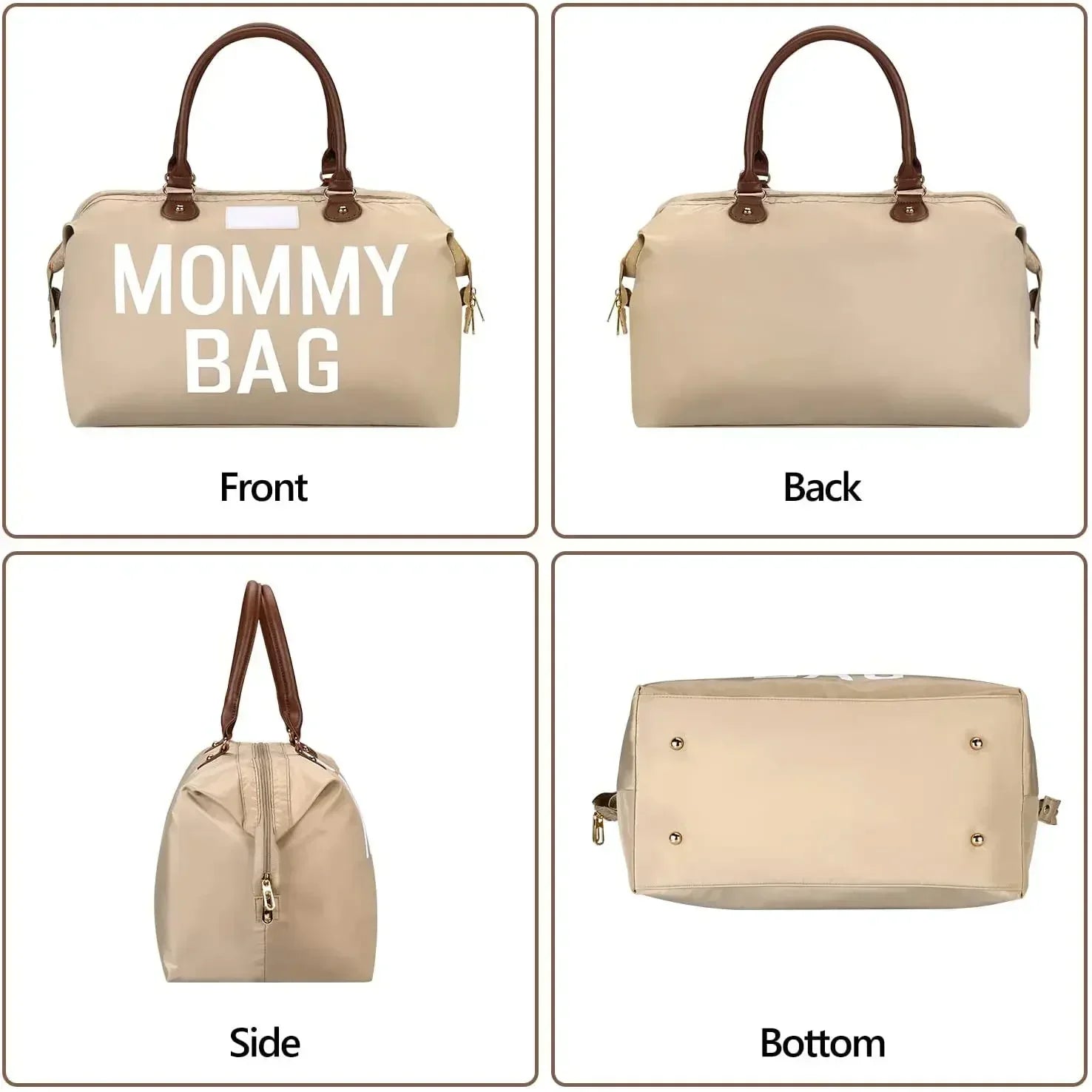 Baby-Einkaufstasche für Mütter, Windel, Umstandswindel, Mama-Tasche, Kinderwagen-Organizer, Wickelwagen, Babypflege, Reiserucksack