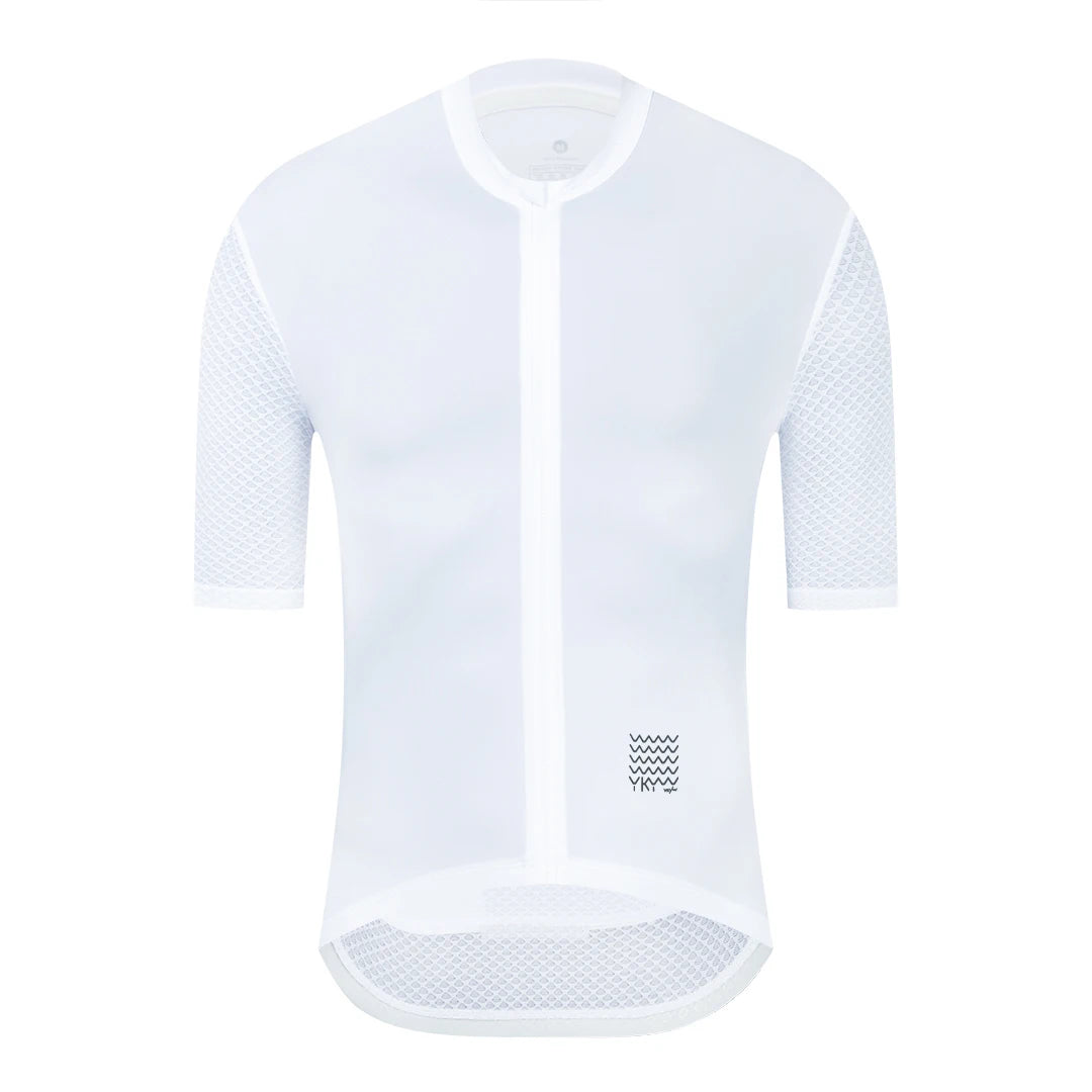 YKYWBIKE Men's Classic Cycling Jersey Summer Bicycle Pro Team Short Sleeve Shirt Cycling Maillot Road Bike Breathable Clothing