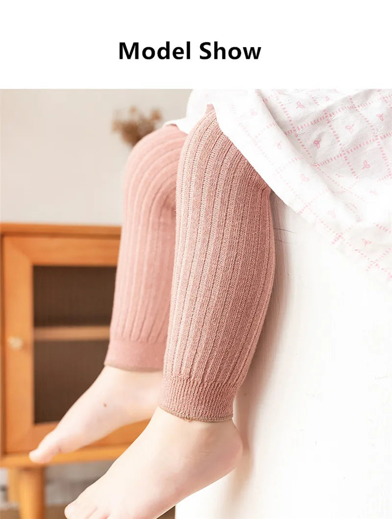 Frühling Herbst Baby Jungen Mädchen Hosen Neugeborene Mädchen Leggings Strumpfhosen Baumwolle Stretch Kinder Kinder Stricken Hosen Für 0 bis 6 jahre