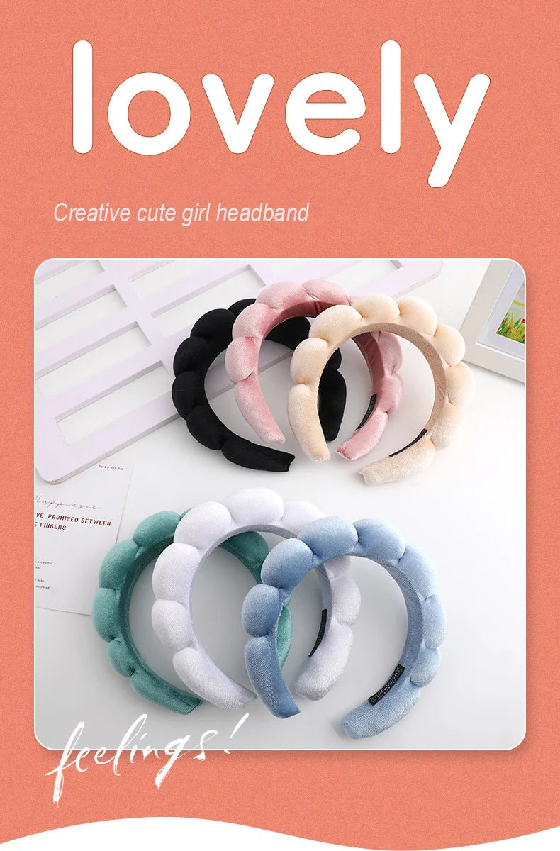 Retro Velvet Padded Headband