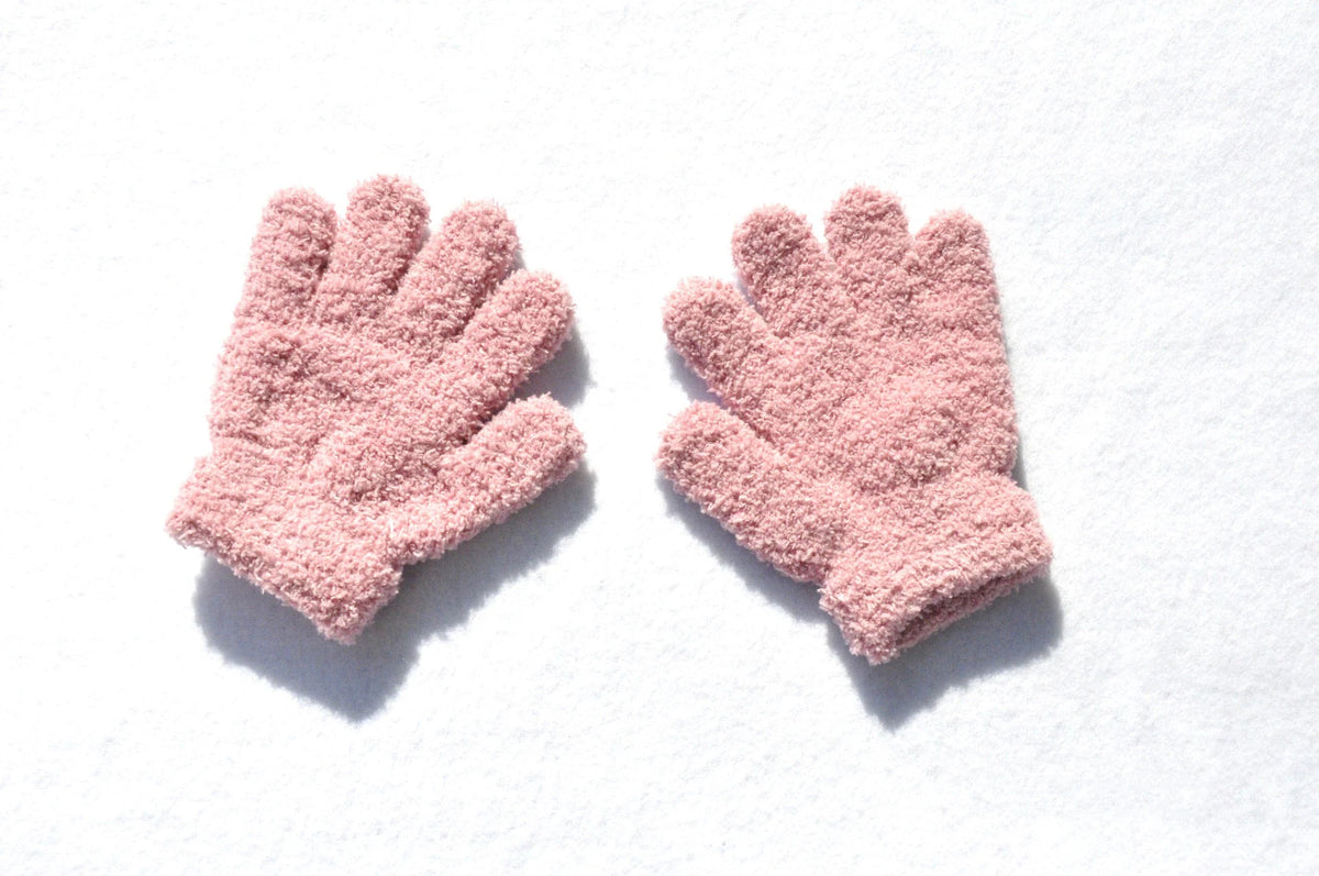 Kinder Handschuhe Für 3-6 Jahre Alte Winter Kinder Korallen Fleece Verdicken Baby Plüsch Pelzigen Volle Finger Handschuhe Weichen handschuhe Warm Halten