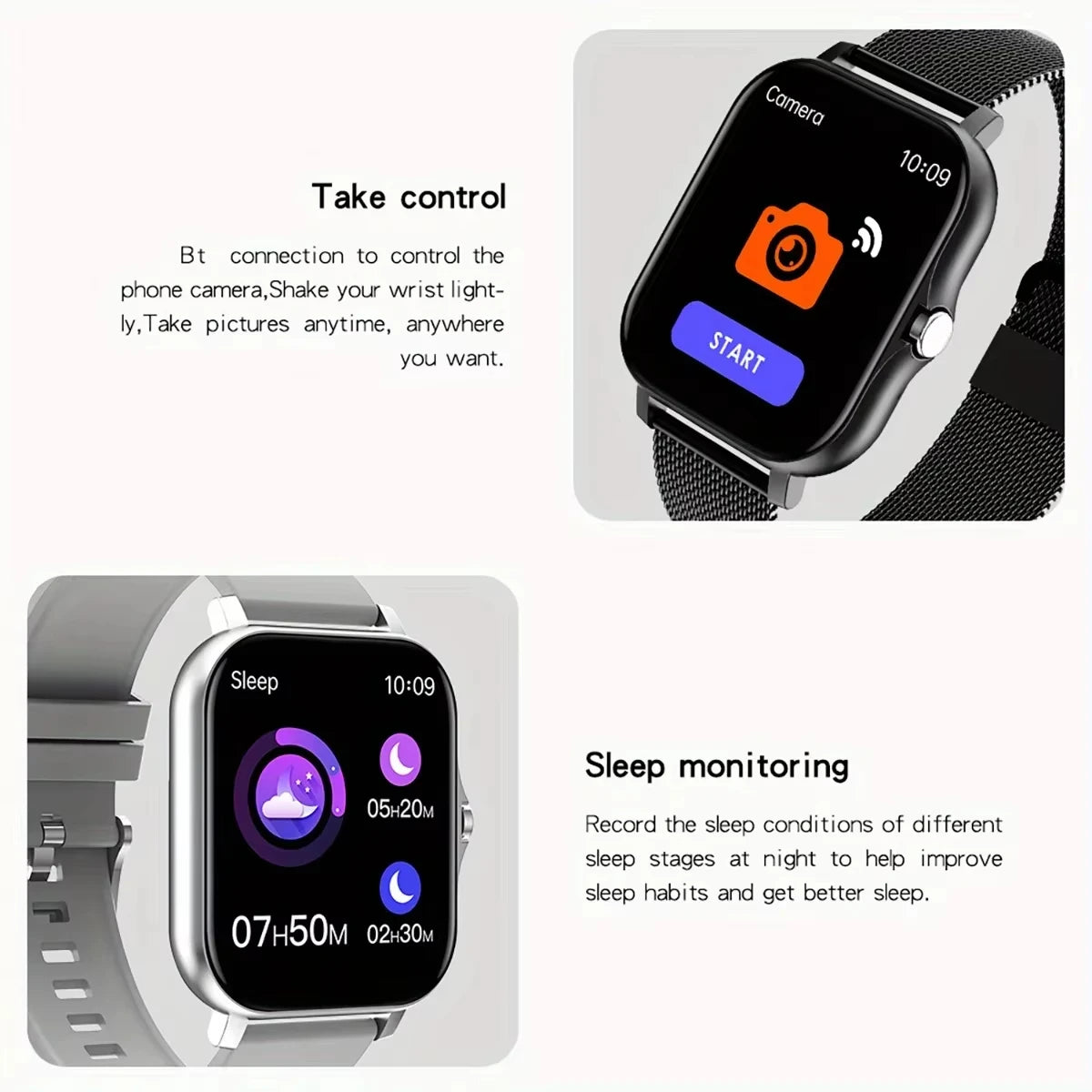 LAXASFIT 2025, neue Smartwatch für Männer und Frauen, Geschenk, voller Touchscreen, Sport-Fitness-Uhr, Bluetooth-Anruf, digitale Smartwatch