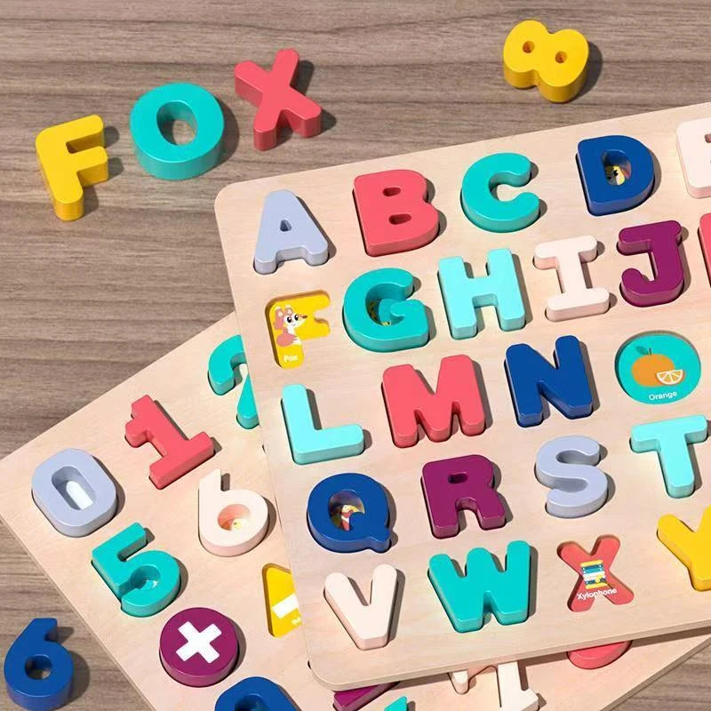 Montessori Wooden Puzzle Toy