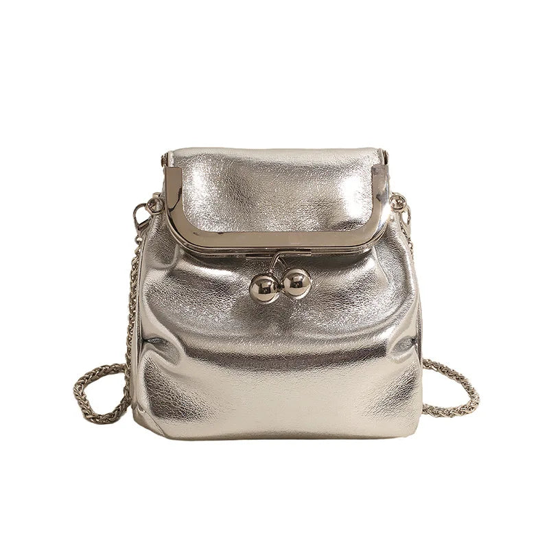 Trendy Koreanische Mode Mini Quadratische Tasche Vintage Streetwear Elegante Umhängetaschen Casual Y2k Ästhetische Schulter Handtaschen für Frauen
