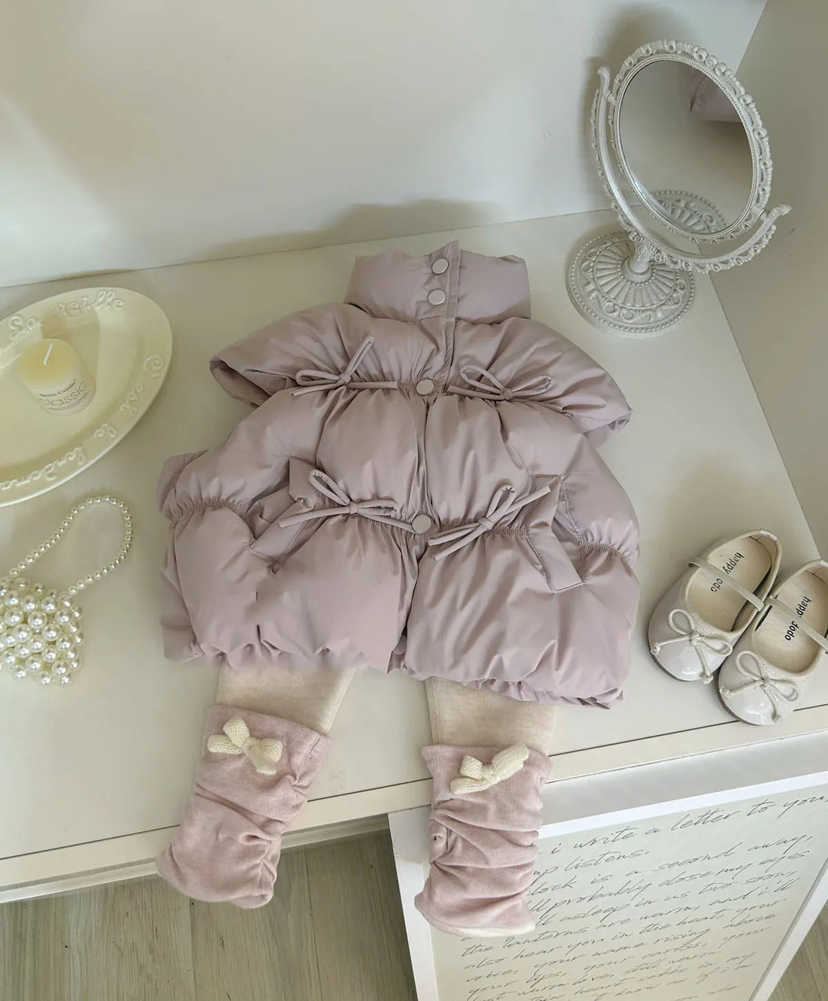 HoneyCherry Mädchen Einfarbig Weste Herbst und Winter Neue Modische Kinder Baumwolle Weste Winter Mädchen Baby Warme Westen