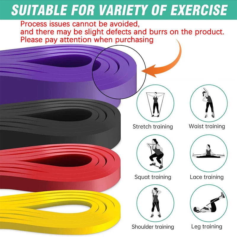 20 ~ 230lbs Heavy-Duty Widerstand Band Agility Training Workout Gym Ausrüstung Yoga Pilates Zubehör Gummiband Home Gym