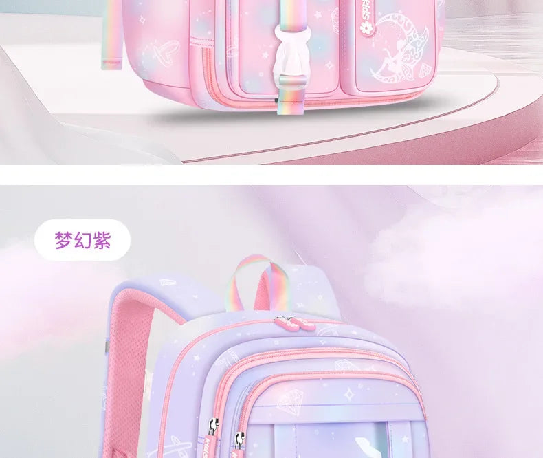 Pink Princess School Backpack