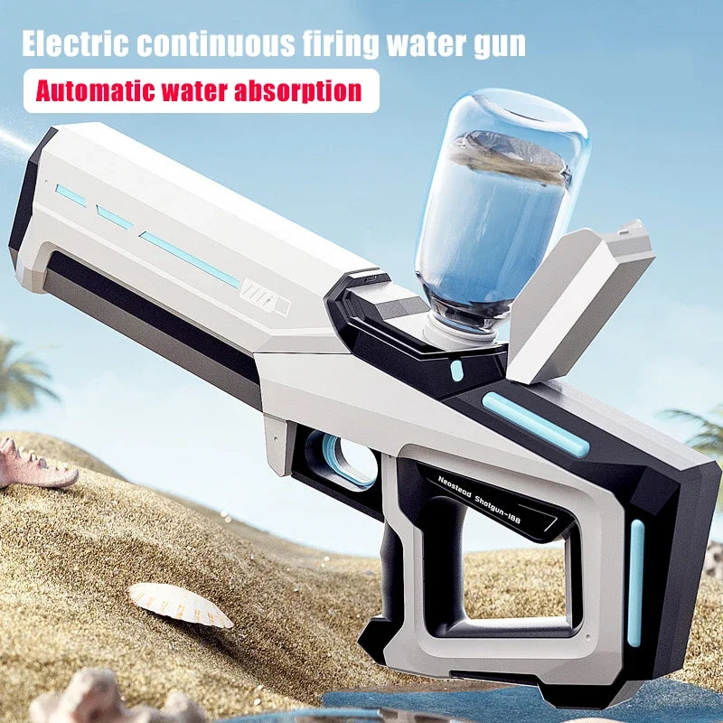 43cm elektrische Wasser pistolen für Erwachsene leistungs starke Spritzen automatische Wassers auger Wassers trahler Sommer Outdoor Strand Spielzeug für Kinder Geschenk