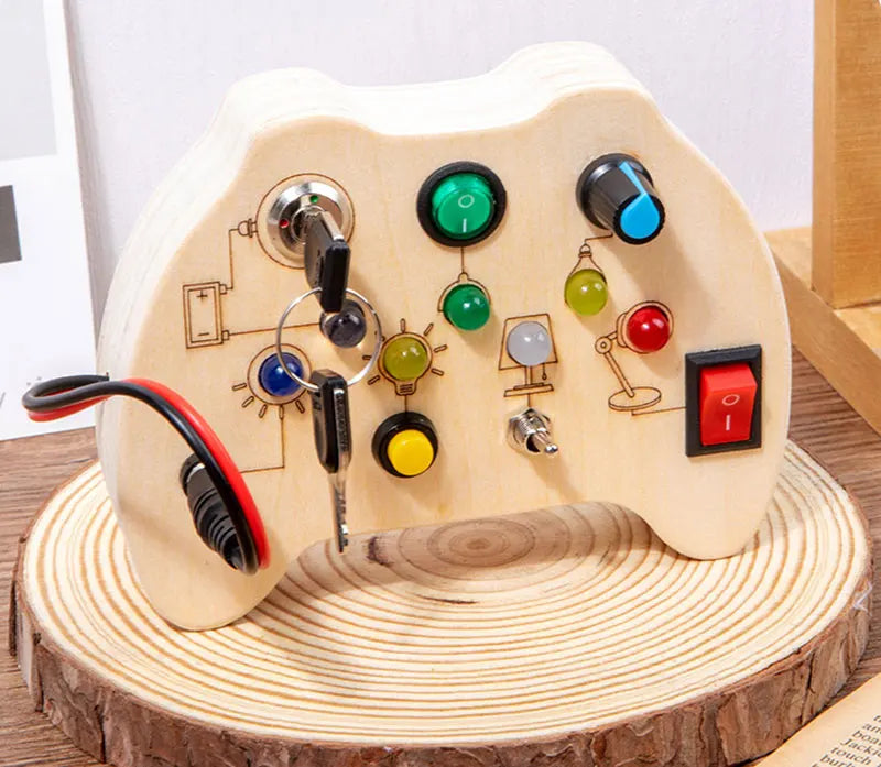 Montessori LED Busy Board