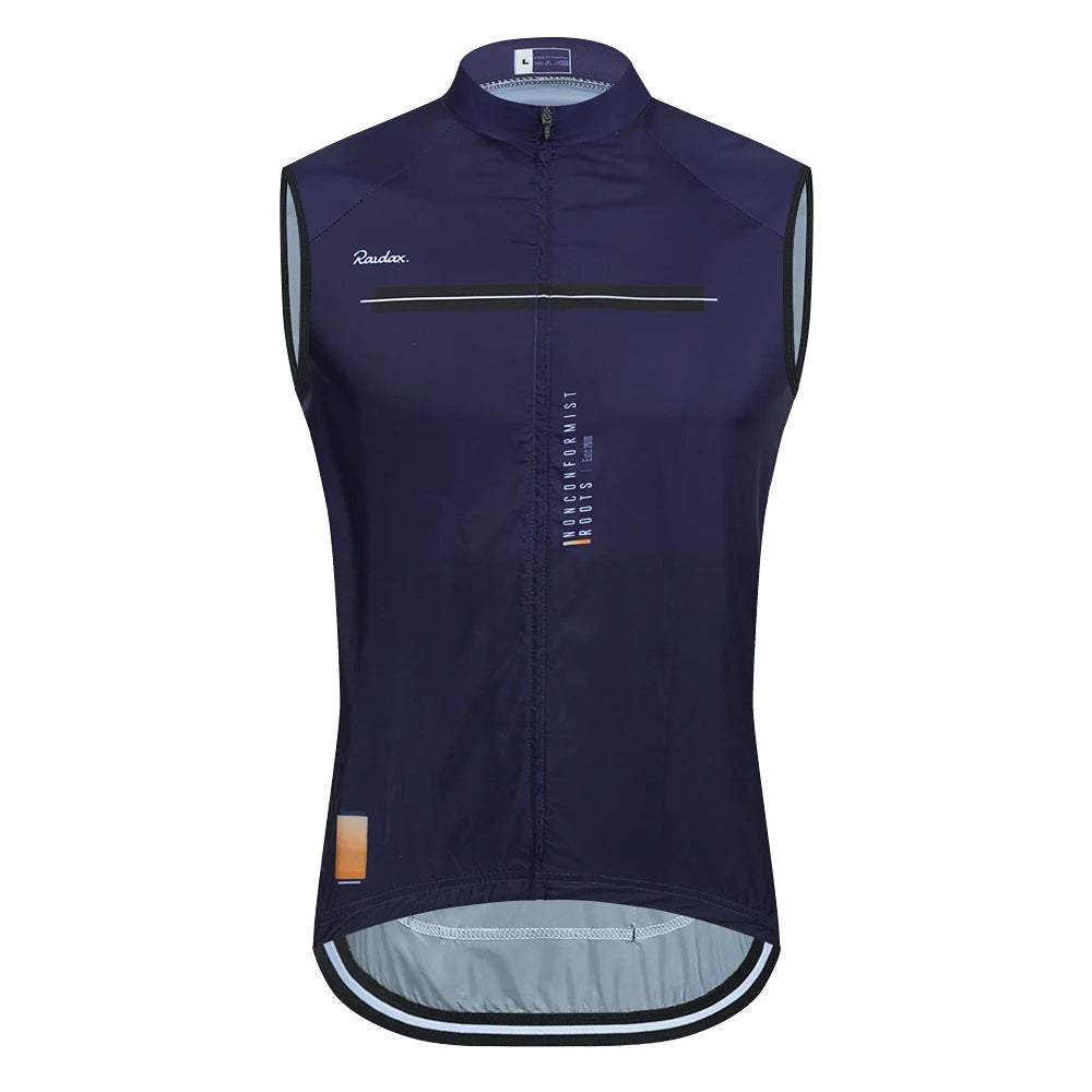 Männer Raudax Ärmellose Radfahren Weste Mesh Ciclismo Lets Gobik Unterhemd Jersey Winddicht Radfahren Kleidung Gilet Motorrad Weste