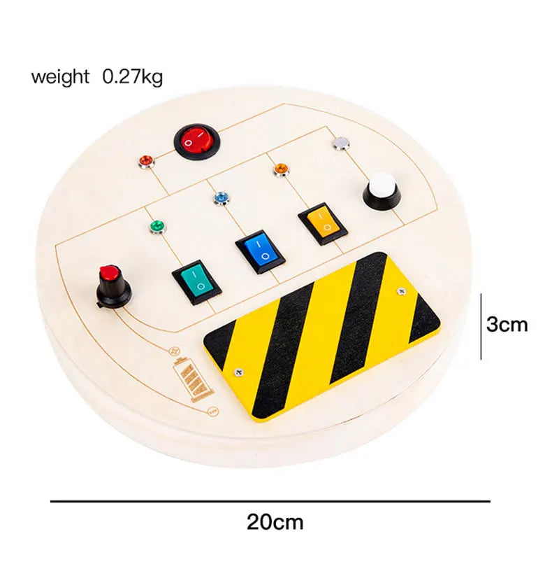 Montessori LED Busy Board