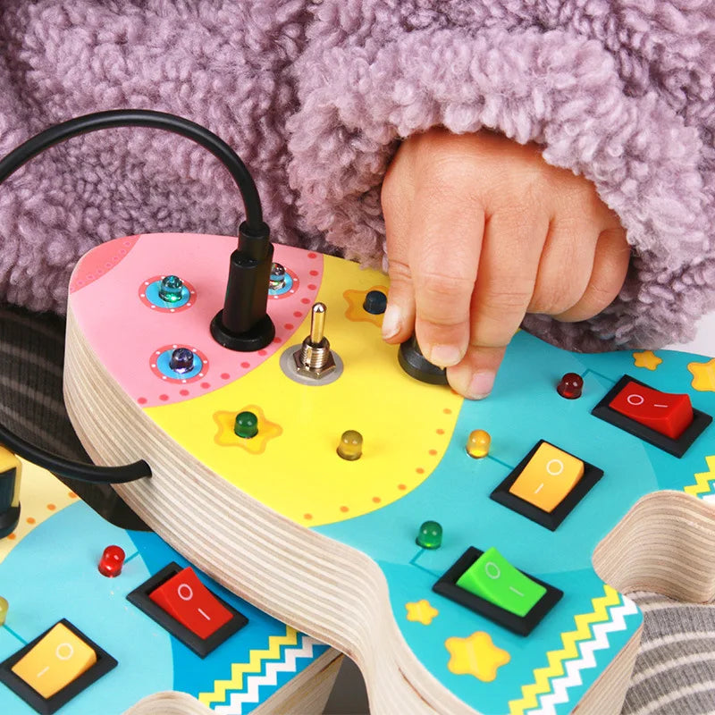 Montessori LED Busy Board