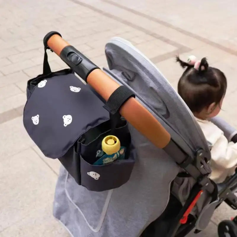 Baby Kinderwagen Tasche Kinderwagen Organizer Baby Zubehör Tasse Halter Neugeborenen Trolley Tragbare Reise Auto Taschen für Wagen Universal
