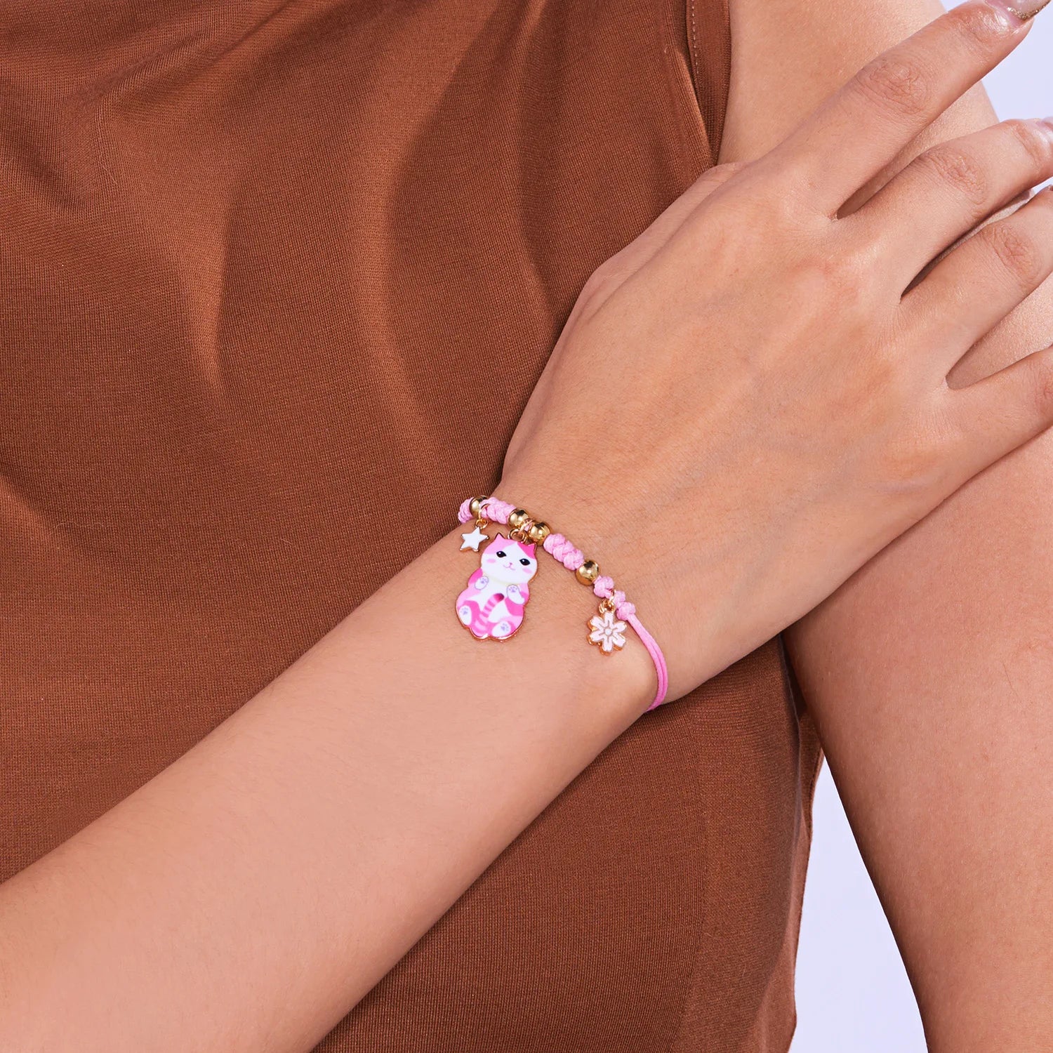 Cute Cat Friendship Bracelet