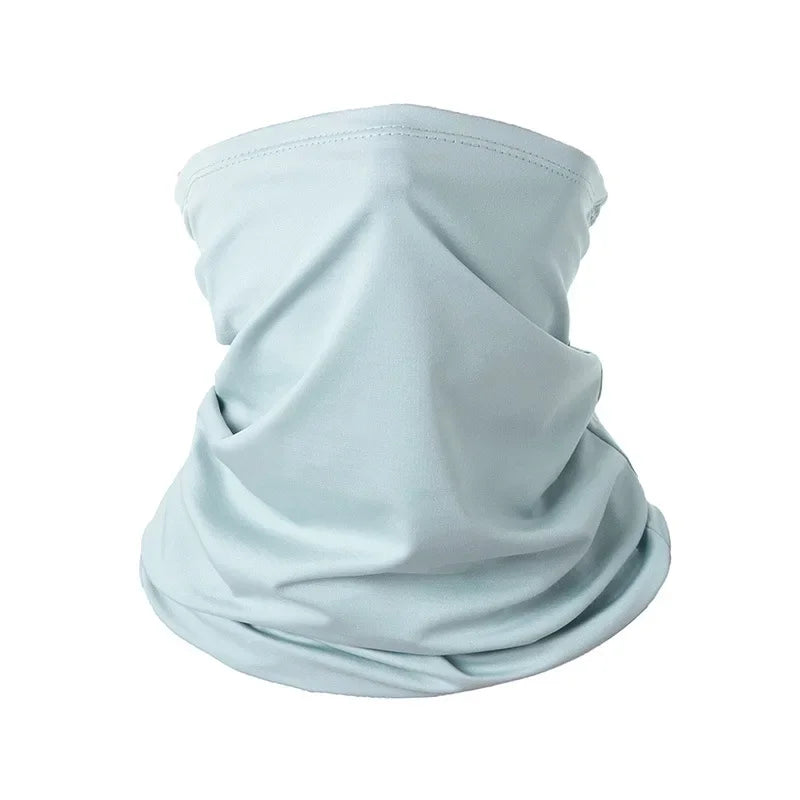 Mehrzweck Turban Reiten Schal Radfahren Bandana Männer Frauen Hals Abdeckung Sonnencreme Eis Seide Outdoor Angeln Wandern Kopfbedeckung Maske