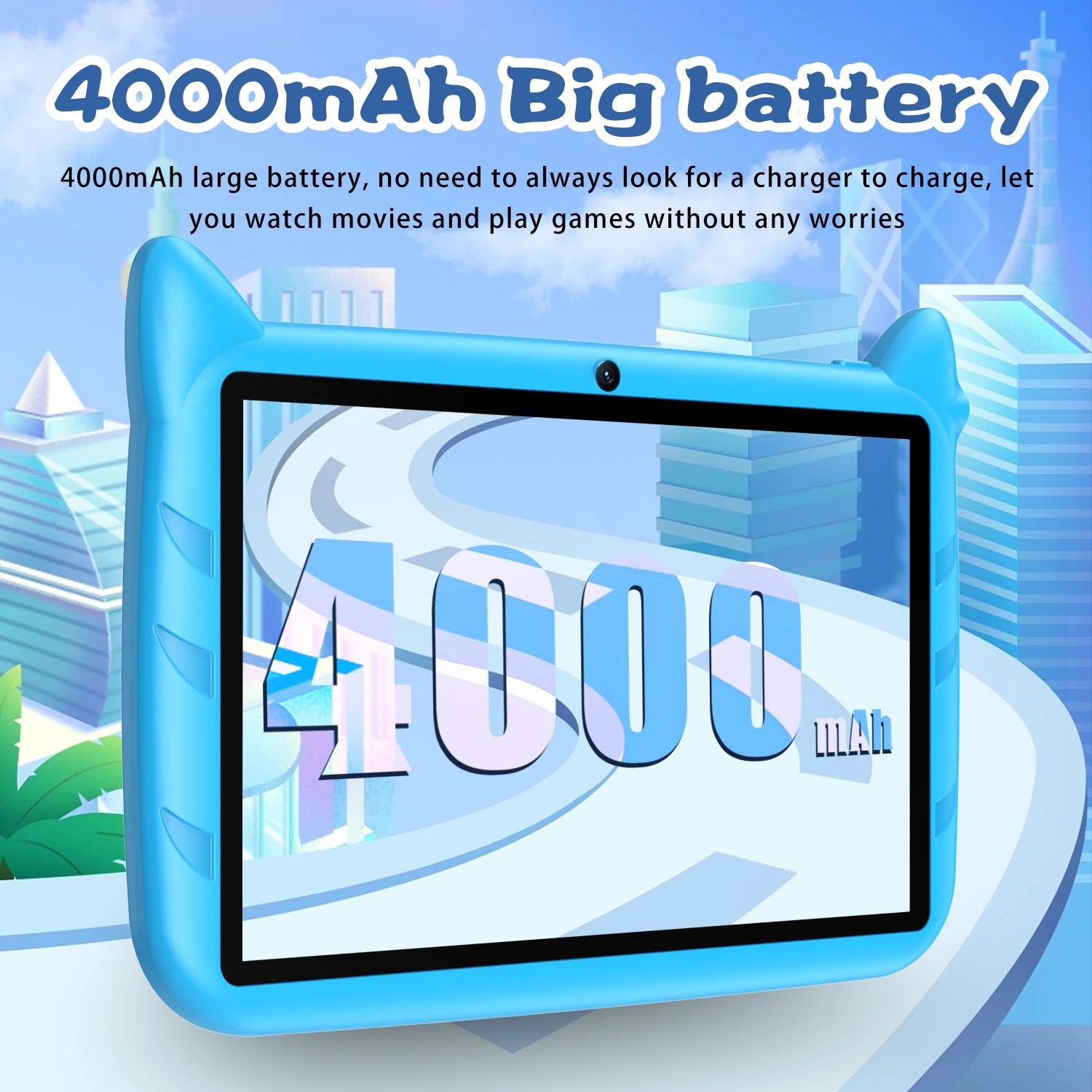 Neue 7 Zoll Globale Version 5G WiFi Kinder Tablets Quad Core Android Lernen Bildung Tablet PC 4 GB RAM 64 GB ROM Kinder Geschenke