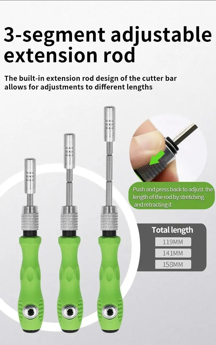 Mini 32-in-1 Präzisions-Schraubendreher-Set, magnetische Kreuzschlitz-Bits, multifunktionales Handreparatur-Werkzeug-Set für Telefon, Uhr, Brille, PC