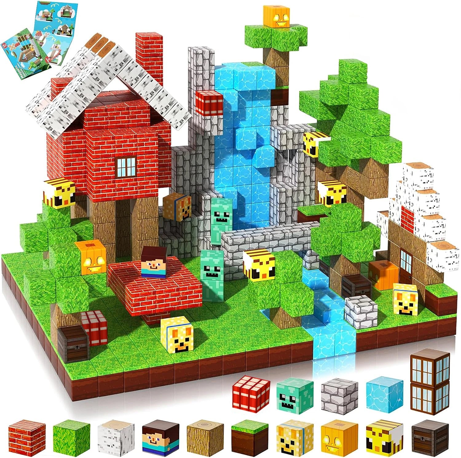 Magnetic Forest Building Blocks