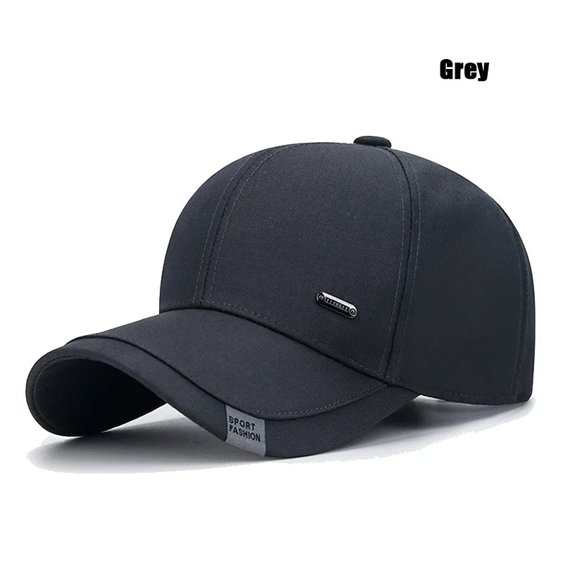 New Fashion Herren Baumwolle Kleidung Stoff mittleren Alters Baseball Cap Trucker Caps klassische Outdoor Casual Sports Papa Cap Hüte