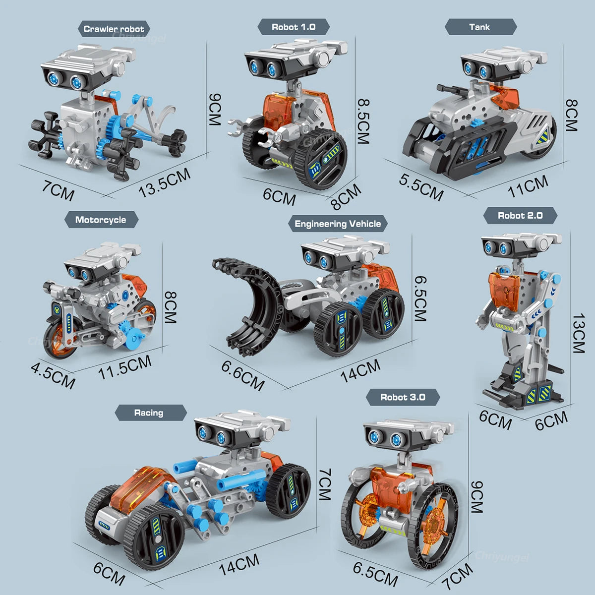 MINT Roboter Baukasten zum Selberbauen