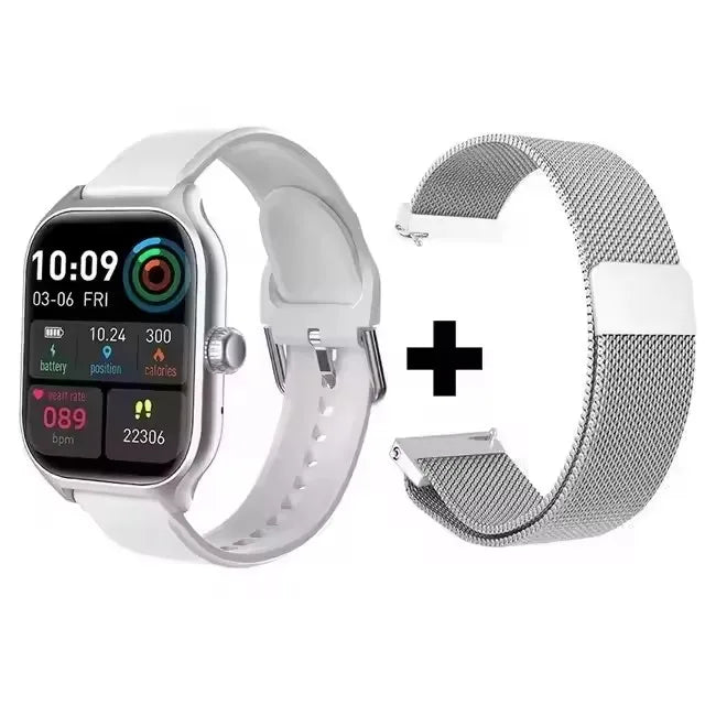 Smart Watch für Android IOS Uhren 1,83 Zoll HD Display Bluetooth Anruf Nachricht Alarm Musik Sport Modus Smartwatch Männer Frauen Geschenk