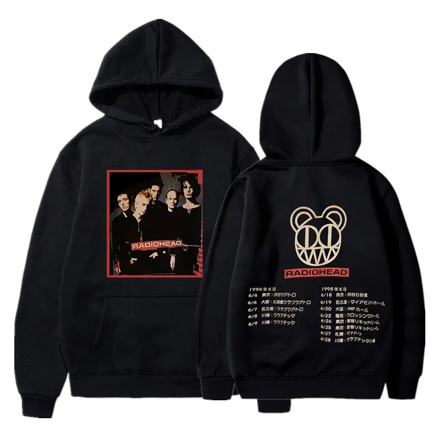 Vintage Rock Band Radiohead Hoodie Hip Hop Alles Musik Album Drucken Sweatshirt Harajuku Streetwear Oversize Hoodies Teens
