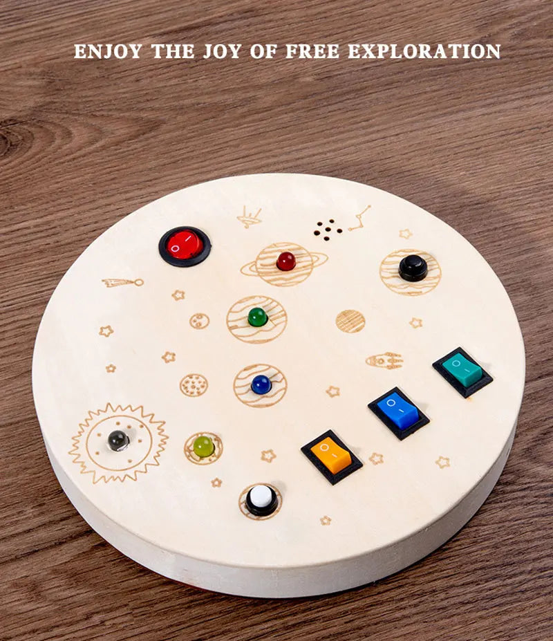 Montessori LED Busy Board