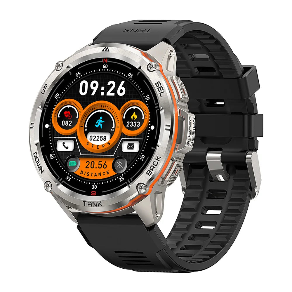 2025 KOSPET TANK T3 Ultra GPS Smart Uhr Für Männer Smartwatch Frauen 470 mAh Batterie Digitale Fitness AMOLED AOD Bluetooth uhren