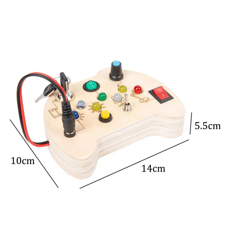 Montessori LED Busy Board