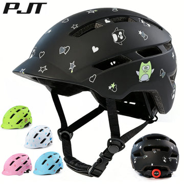 Fahrradhelme für Kinder von 3-14 Jahren, verstellbar, für Jungen und Mädchen, leichter Multisport-Helm für Roller und Fahrrad, Größe S/M