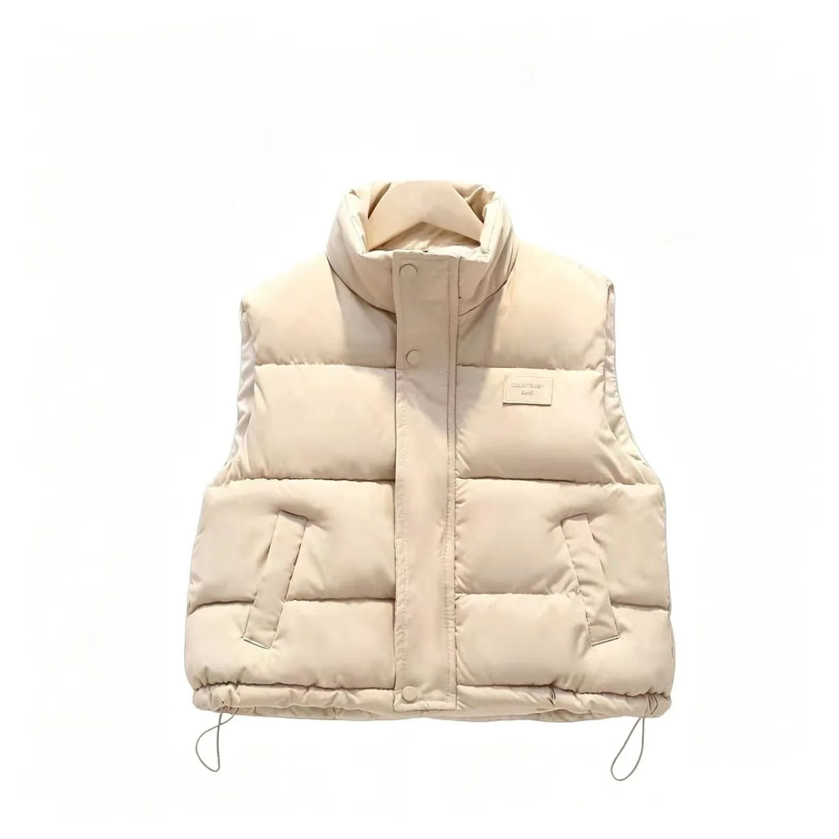Weste für Teenager, Jungen und Mädchen, Frühling und Herbst, einfarbig, dick, warmhaltend, Stehkragen, für Kinder von 4-14 Jahren, Winter-Baumwoll-Daunenjacke