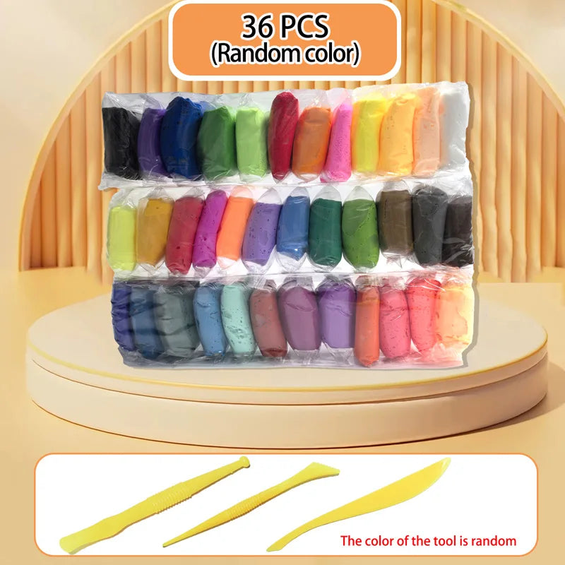 Lufttrocknendes Plastik-Ton-Set