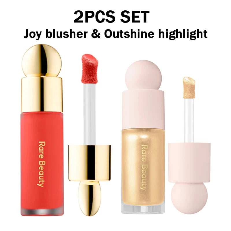 Rare Beauty Soft Pinch Liquid Blush Seidig und gleitet auf reibungslos, langanhaltendes, pralles Make-up Hope Love Virtue Happy Wonder Worth