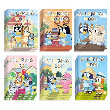 Bluey & Bingo Malbuch-Set