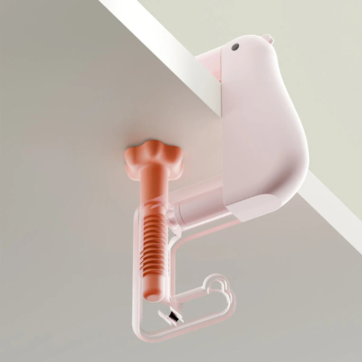 Tragbare Bürobedarf Denken Ente Haken Hängen Dekor Tisch Interessante Brieftasche Tasche Haken Wand Aufhänger Halterung Handtasche Nicht Wortspiel