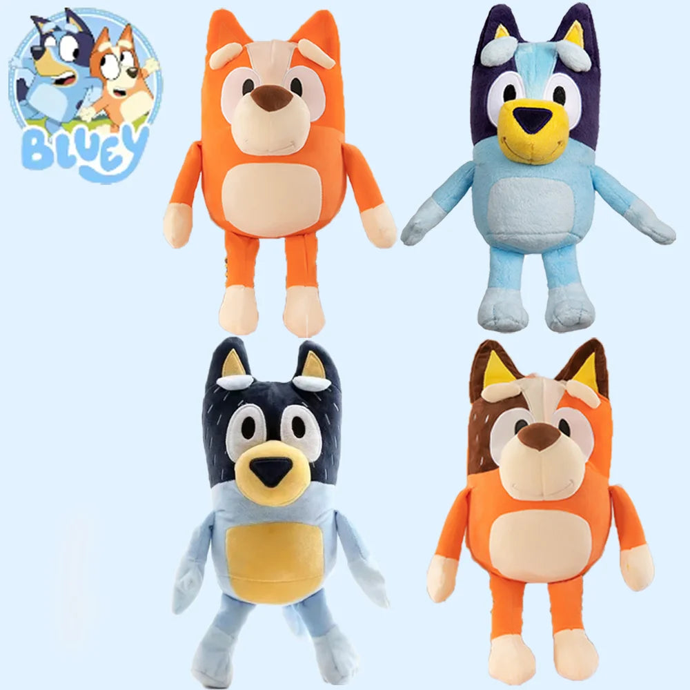 Bestseller Bluey Hund Bingo Familie Plüschtier Cartoon Hund Weiche Stofftiere Puppen