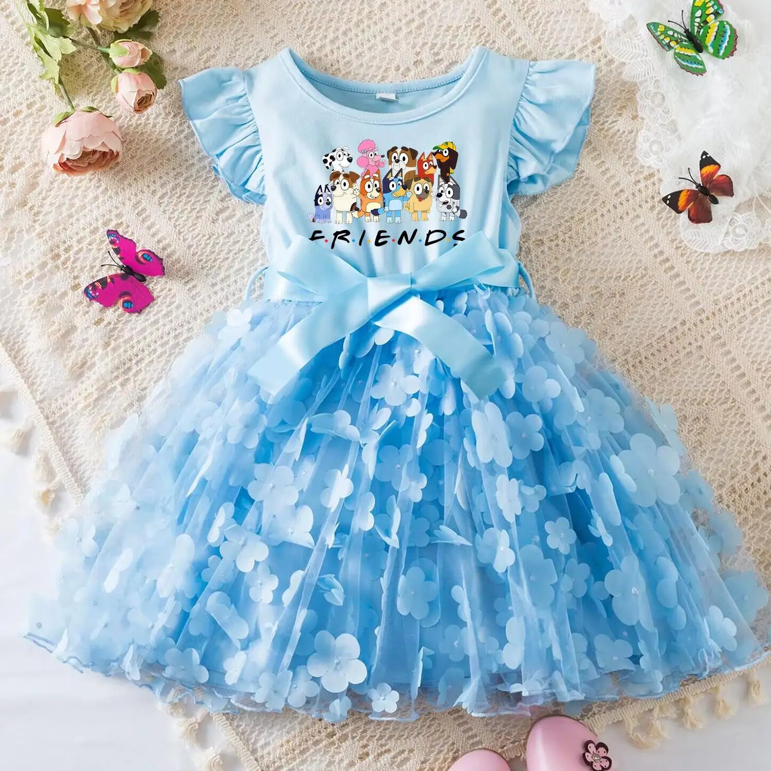 Bluey & Bingo Sommerkleid