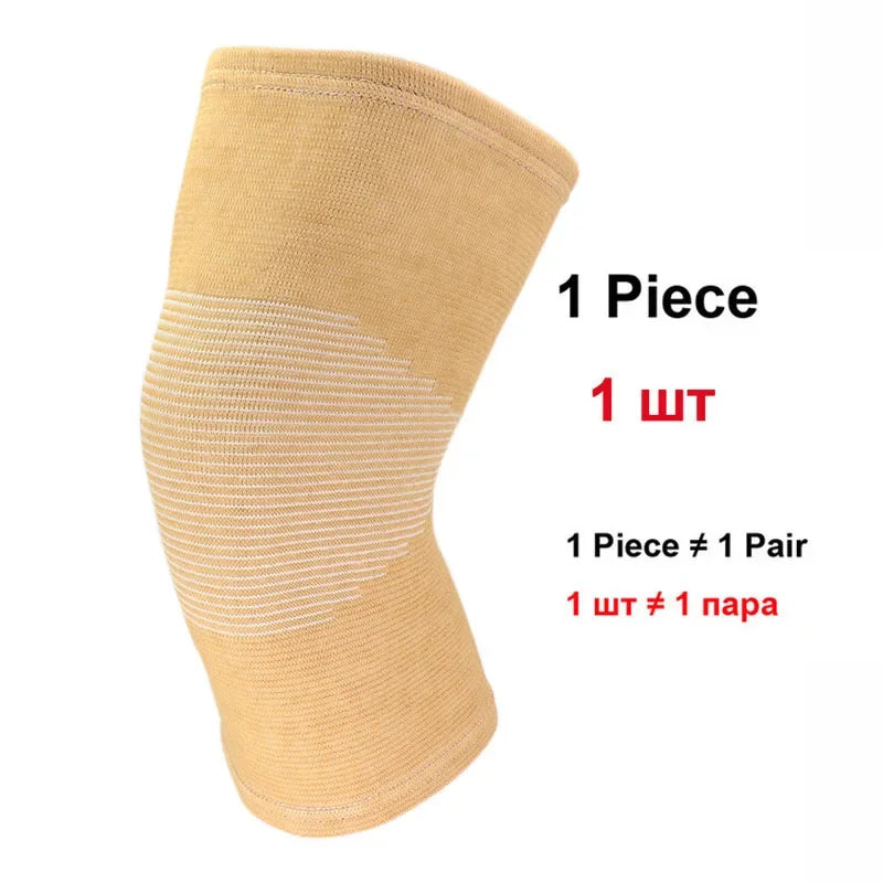 1 Pair Knee Pads Support Protection COYOCO Leg Arthritis Injury Gym Knee Sleeve Elastic Bandage Charcoal Knitted Warm Knee Braces