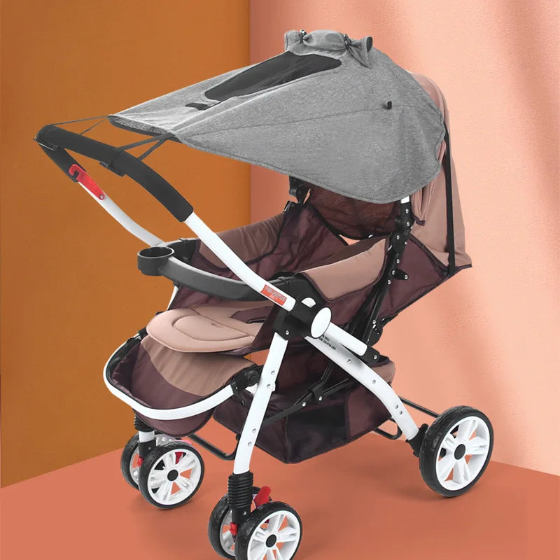 Universal Baby Kinderwagen Zubehör Sonnenschutz UV Schutz Sonnenschutz Wagen Baldachin Abdeckung für Kinderwagen Kleinkinder Auto Sitz Sonnenblende