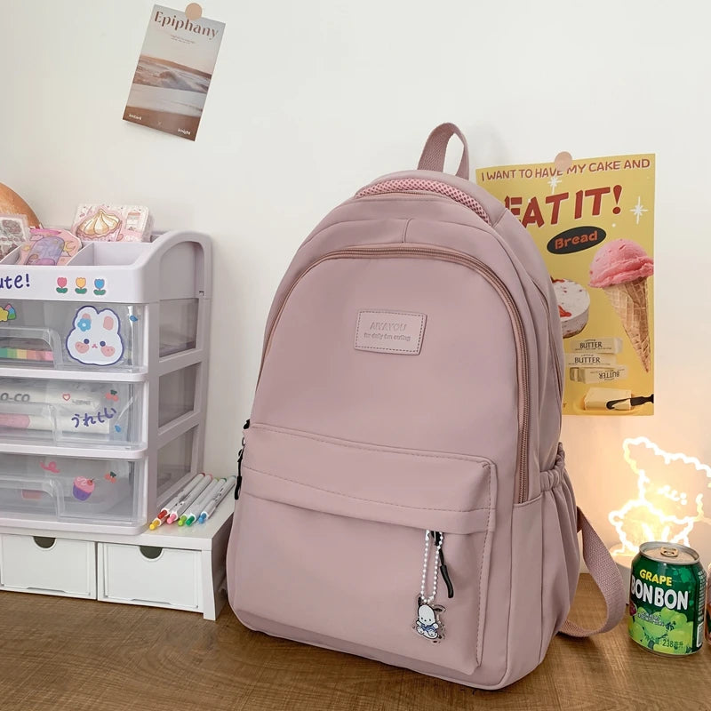Trendy Waterproof School Backpack
