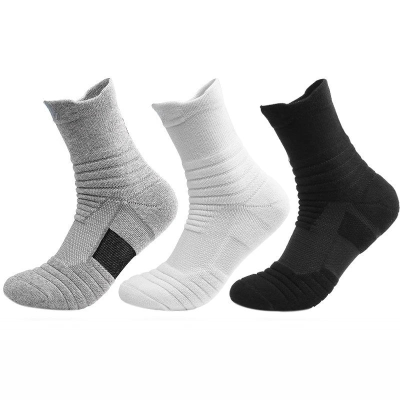 1/3 Pairs Anti-slip Fußball Socken Männer Baumwolle Socke Kurze Lange Röhre Fußball Basketball Sport Socken Atmungsaktive Deodorous socke 39-45