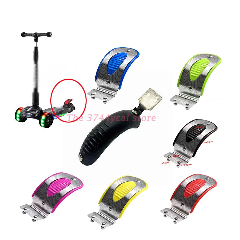 Kinder Roller Drei Oder Vier Wheeler Skid Hinterrad Bremsbeläge Roller Hinterrad Bremsbeläge Zubehör