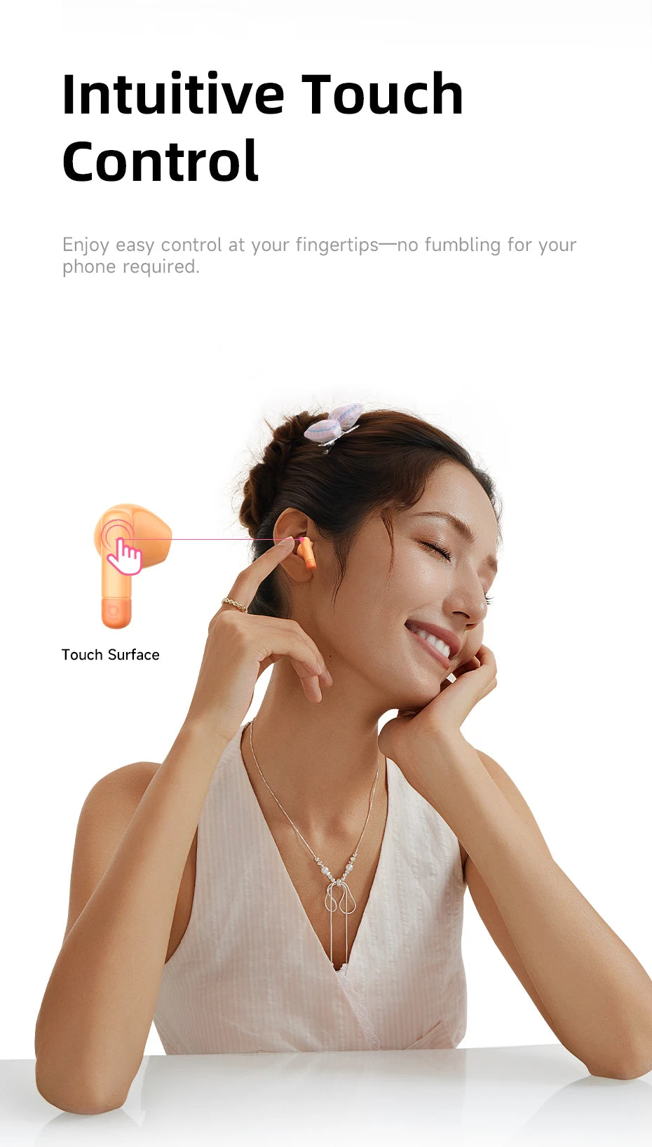 Baseus Bass BS2 Lite True Wireless Earbuds Bluetooth 6.0 Semi-In-Ear-Kopfhörer 2-Mikrofon AI ENC 40H Spielzeit IP55 SuperBass Ohrhörer