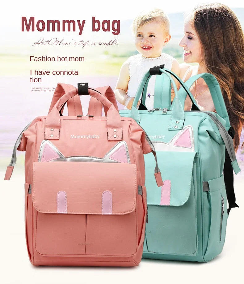 Mama Mutter und Baby Rucksack Ausflug Studenten tasche neue Mode tragbare Schulter große Kapazität multifunktion ale Schulter