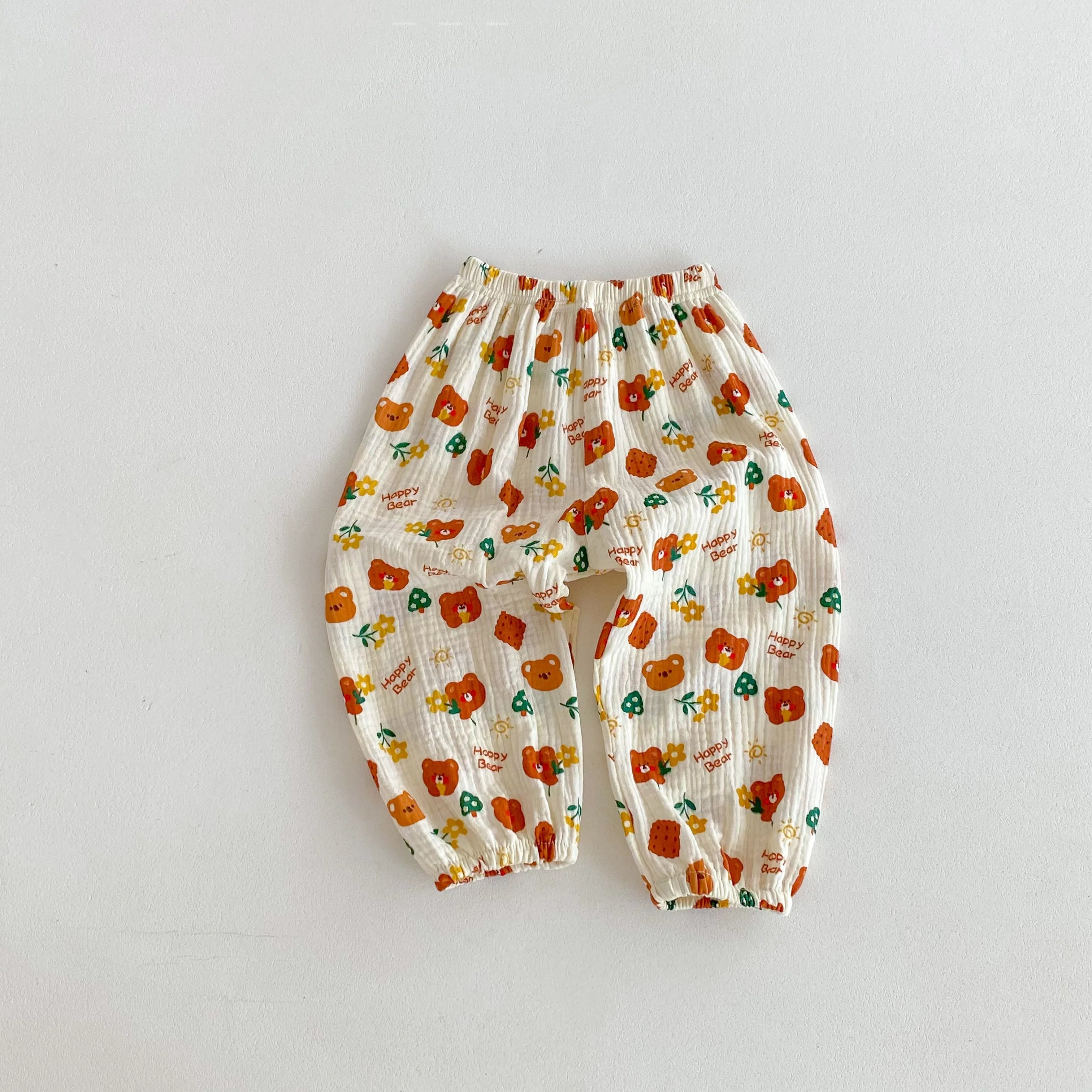 Anti-Mücken hose für Kinder Kleidung Sommer neuen Stil Kinder Mädchen Blumen hose lose lässige Baby Harems hose 9m-6y