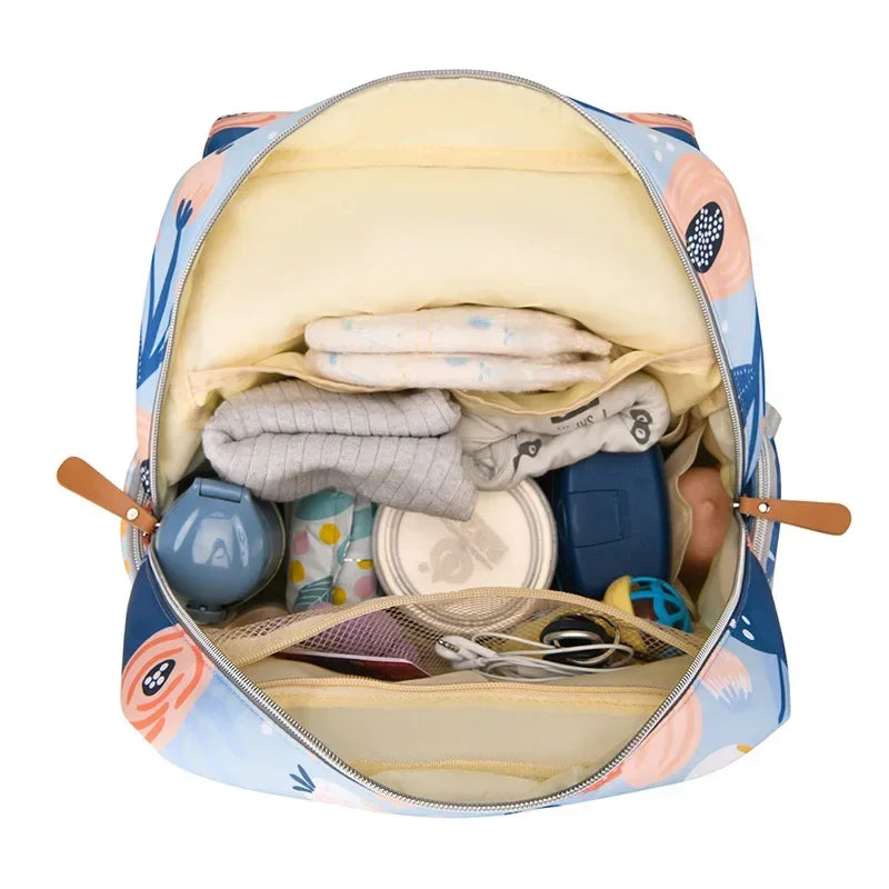 Mama Tasche Nylon gedruckt Mode multifunktion ale Mutter und Baby Taschen gehen Baby Reisen große Kapazität Mutter Tasche Wickelt aschen bebe