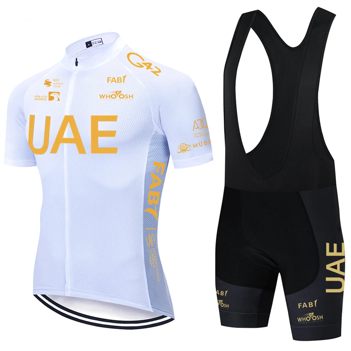 UAE Radtrikot-Set 2026 Herren-Team Kurzarm-Fahrradbekleidung MTB-Fahrraduniform Maillot Ropa Ciclismo Sommer-Fahrradbekleidung
