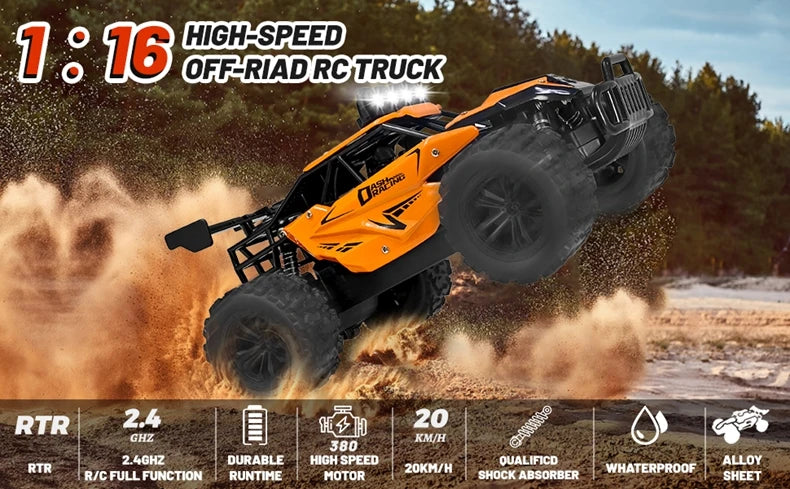 1:16 RC Auto Fernbedienung Autos 2WD Radio Buggy Lkw Drift Racing Klettern Geländewagen Outdoor Spielzeug für Junge Kind Kinder